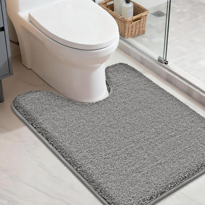 COSY HOMEER Extra Thick Bath Rugs for Bathroom Non Slip Bath Mat 20x32 Navy
