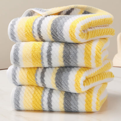 VOOVA & MOVAS Hand Towels 4 Pack, 100% Cotton, 16x27 in, Sage Beige