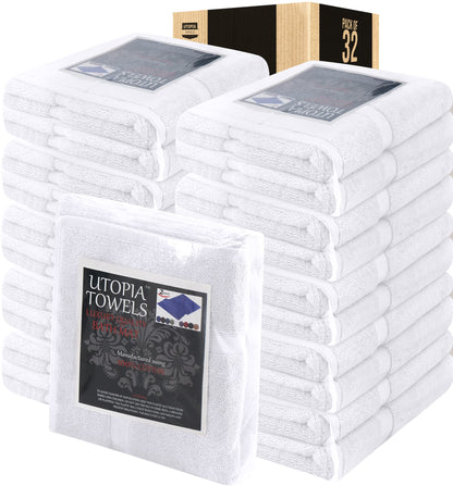 Utopia Towels Cotton Bath Mat, 21x34 in, 2 Pack, Black