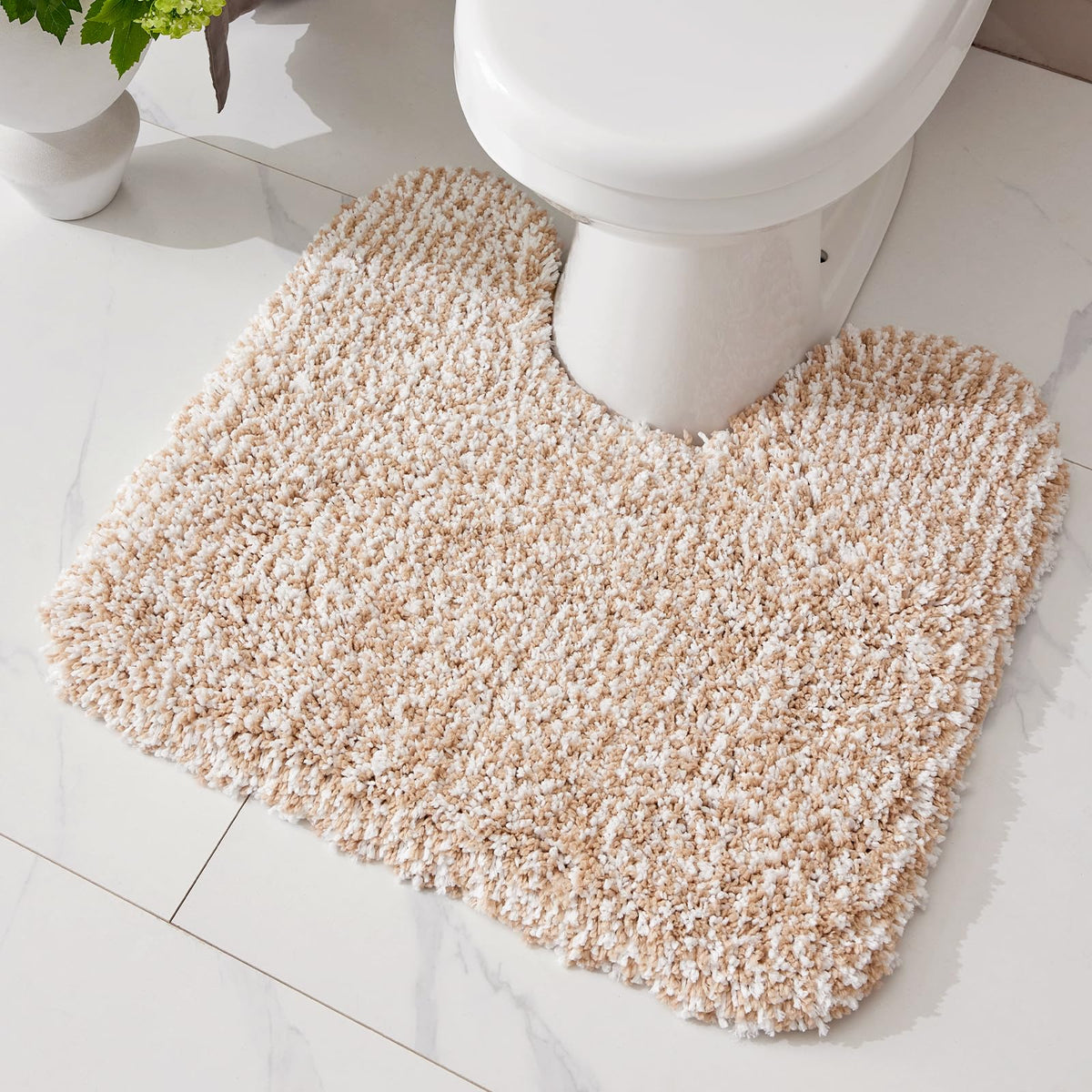 ILANGO Bathroom Rugs 32" × 20", Extra Soft Absorbent Microfiber Bath Rugs
