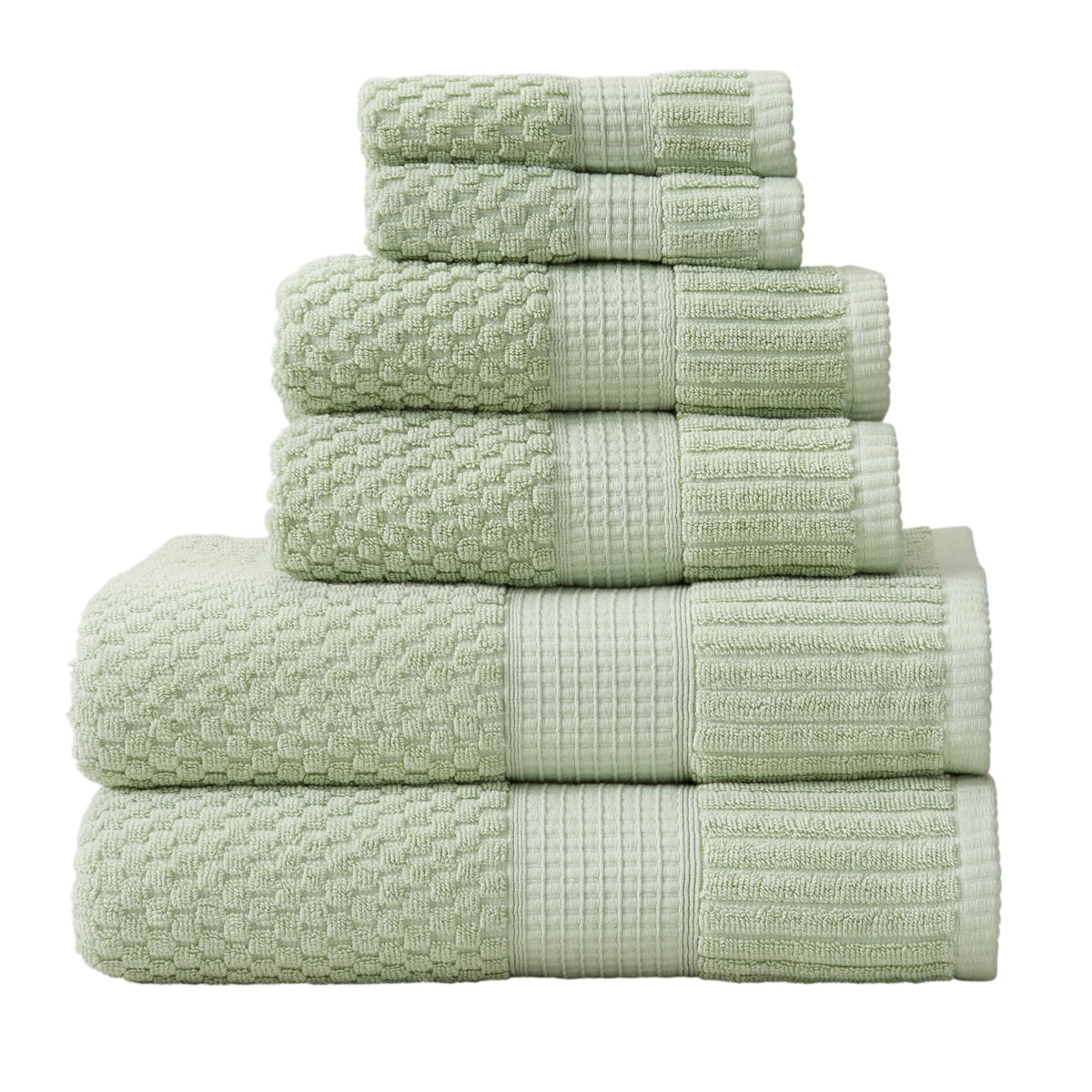 NY Loft 100% Cotton 4-Pack Bath Towel Set | White | Oeko-TEX | Quick-Dry