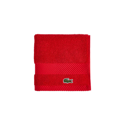 Lacoste Heritage 100% Supima Cotton Bath Towel 30" x 54", White