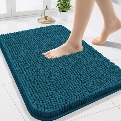 Arotive Bathroom Rugs 24x16, Soft Absorbent Shaggy Chenille Bath Rugs