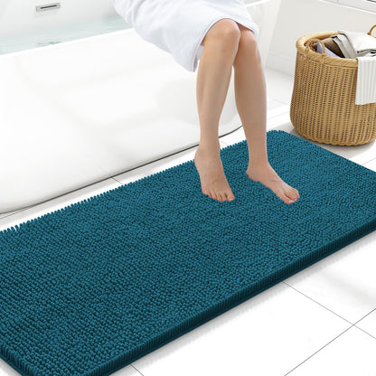 Arotive Bathroom Rugs 24x16, Soft Absorbent Shaggy Chenille Bath Rugs