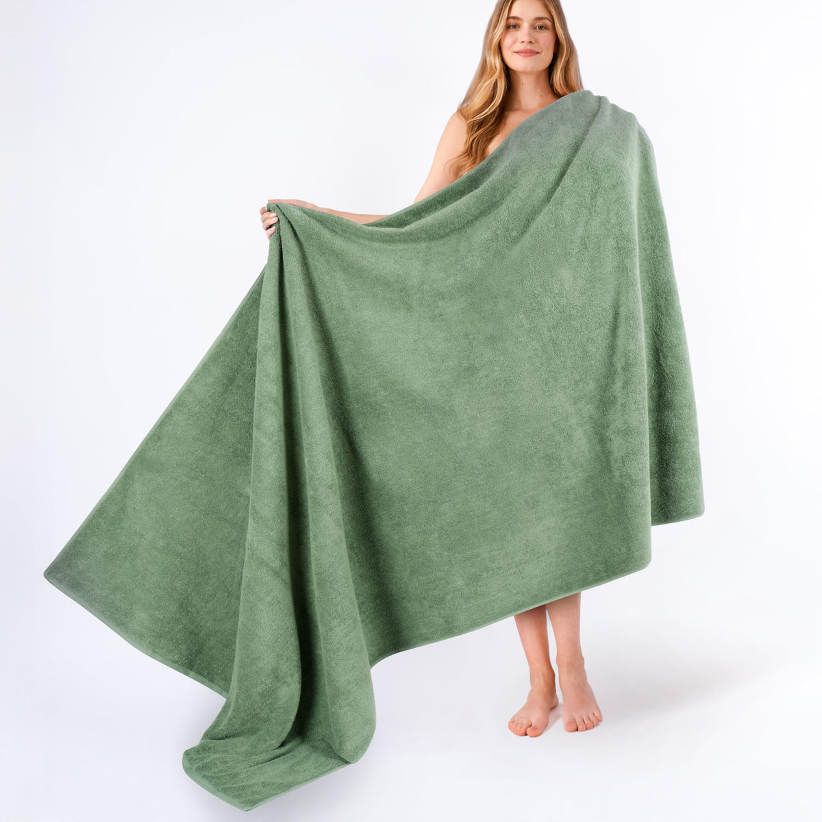 American Soft Linen 100% Cotton Luxury Turkish Towels, 4 PC Bath Towel Set