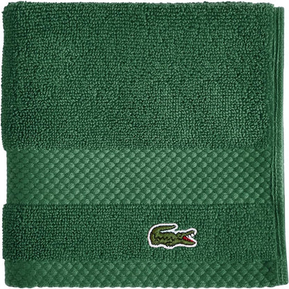 Lacoste Heritage 100% Supima Cotton Bath Towel 30" x 54", White