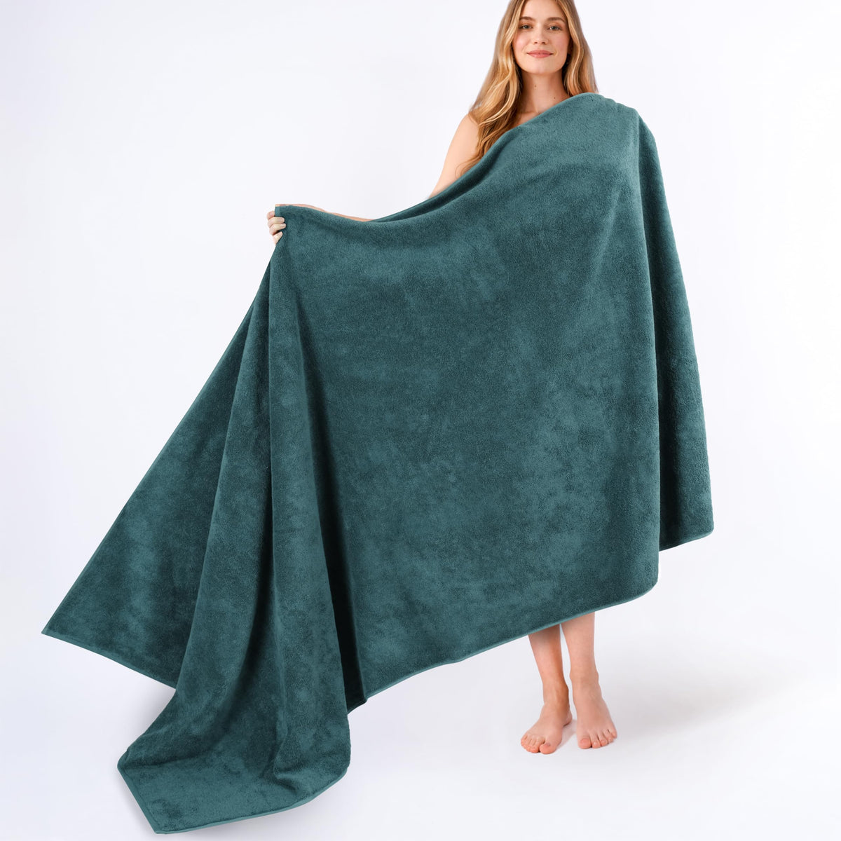 American Soft Linen 100% Cotton Luxury Turkish Towels, 4 PC Bath Towel Set