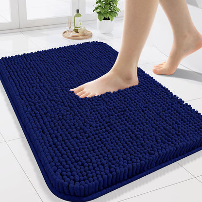 Arotive Bathroom Rugs 24x16, Soft Absorbent Shaggy Chenille Bath Rugs