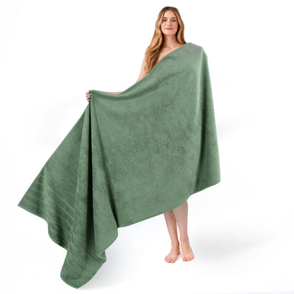 American Soft Linen 100% Cotton Luxury Turkish Towels, 4 PC Bath Towel Set