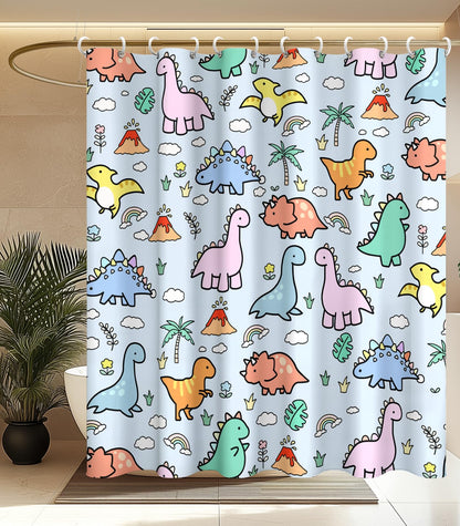 MAMUSE Shower Curtain for Bathroom - Cute Aesthetic Decorative Modern Girly Unique Girls Design Pretty Women Waterproof Fabric Cloth Cortinas de Baño Bathtub 72 x 72 Inch, Leopard Print