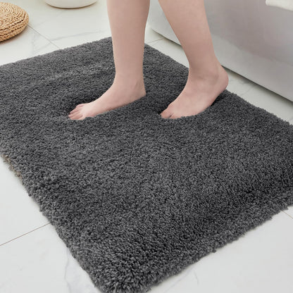 ILANGO Bathroom Rugs 24" × 17", Extra Soft Absorbent Microfiber Bath Rugs