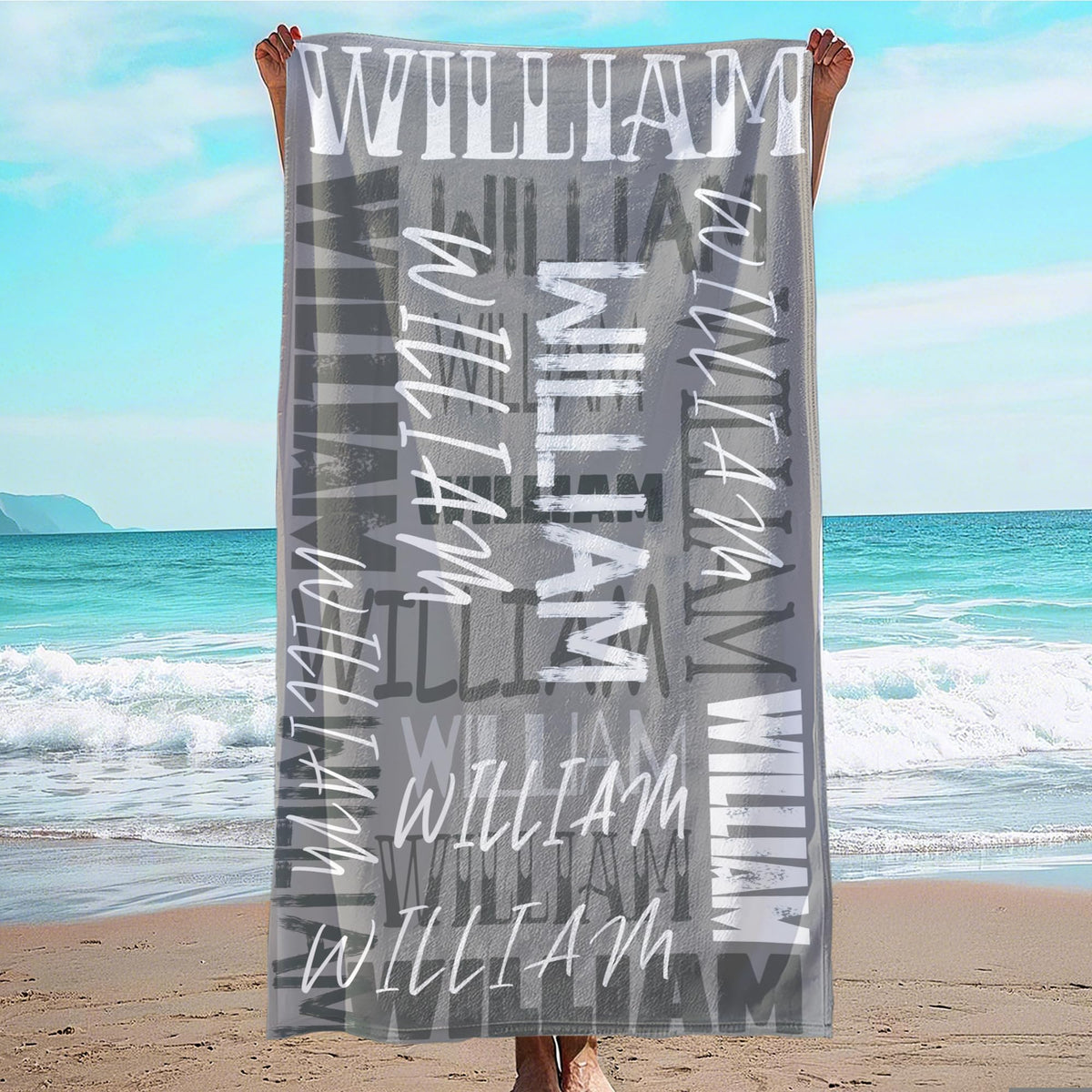 JML Microfiber Bath Towels, Bath Towel Set (6 Pack, 27" x 55") - Extra Absorbent and Fast Drying,Multipurpose Microfiber Towel for Bath, Beach, Pool, Sports, Yoga - Grey