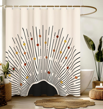 Bathroom Shower Curtain Cute Cortinas para Baño 72 x 72, Boho
