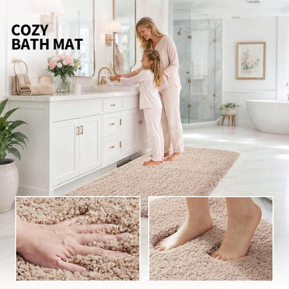 ILANGO Bathroom Rugs 32" × 20", Extra Soft Absorbent Microfiber Bath Rugs