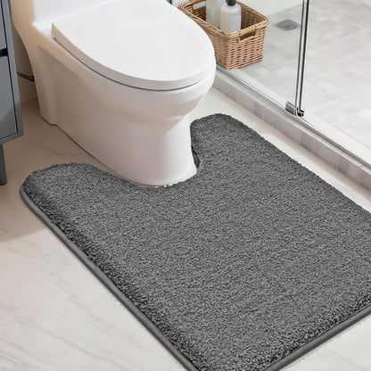 COSY HOMEER Extra Thick Bath Rugs for Bathroom Non Slip Bath Mat 20x32 Navy