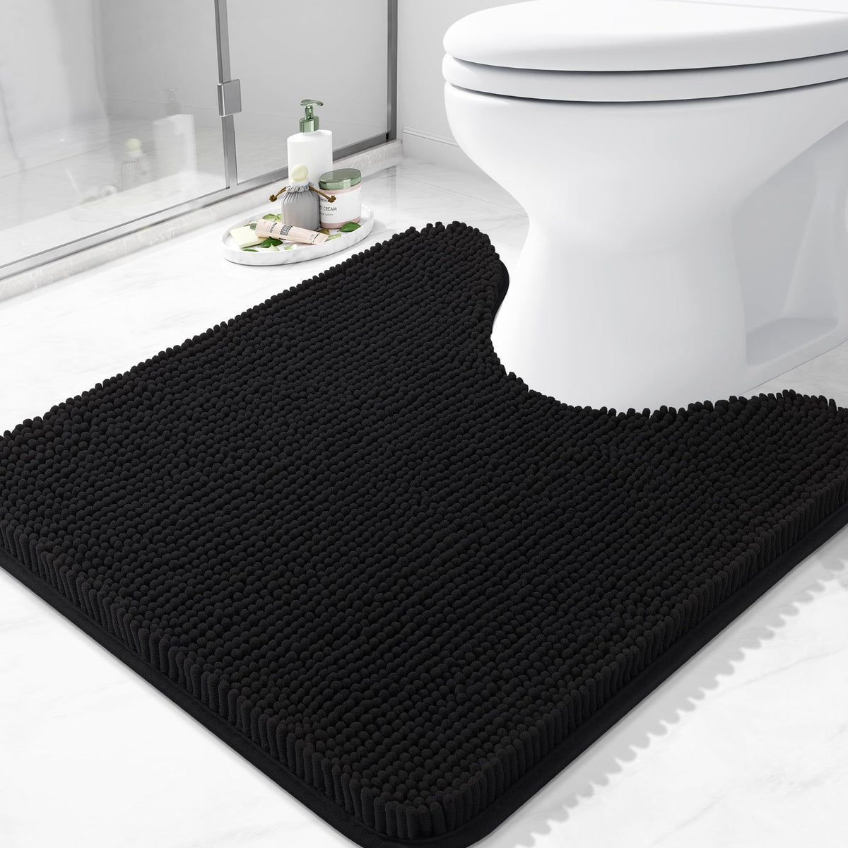 Arotive Bathroom Rugs 24x16, Soft Absorbent Shaggy Chenille Bath Rugs