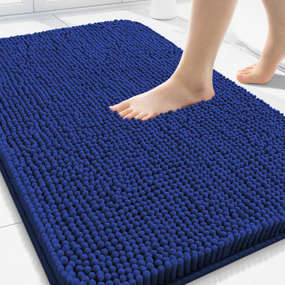 Arotive Bathroom Rugs 24x16, Soft Absorbent Shaggy Chenille Bath Rugs