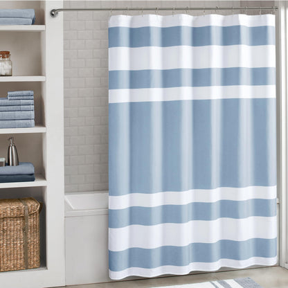 Madison Park Arbor Waffle Shower Curtain for Bathroom, 72 x 72, Beige