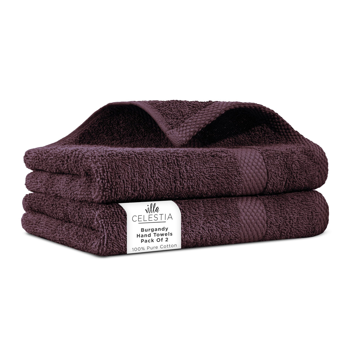 Villa Celestia 100% Cotton Bath Towel Set of 18-4 Bath Towels, 6 Hand Towels, 8 Wash Cloths, Sustainable, Soft, Highly Absorbent, Combed Cotton 18 Piece Set for Hotels, Spa, Bathroom, Dorm, Blue
