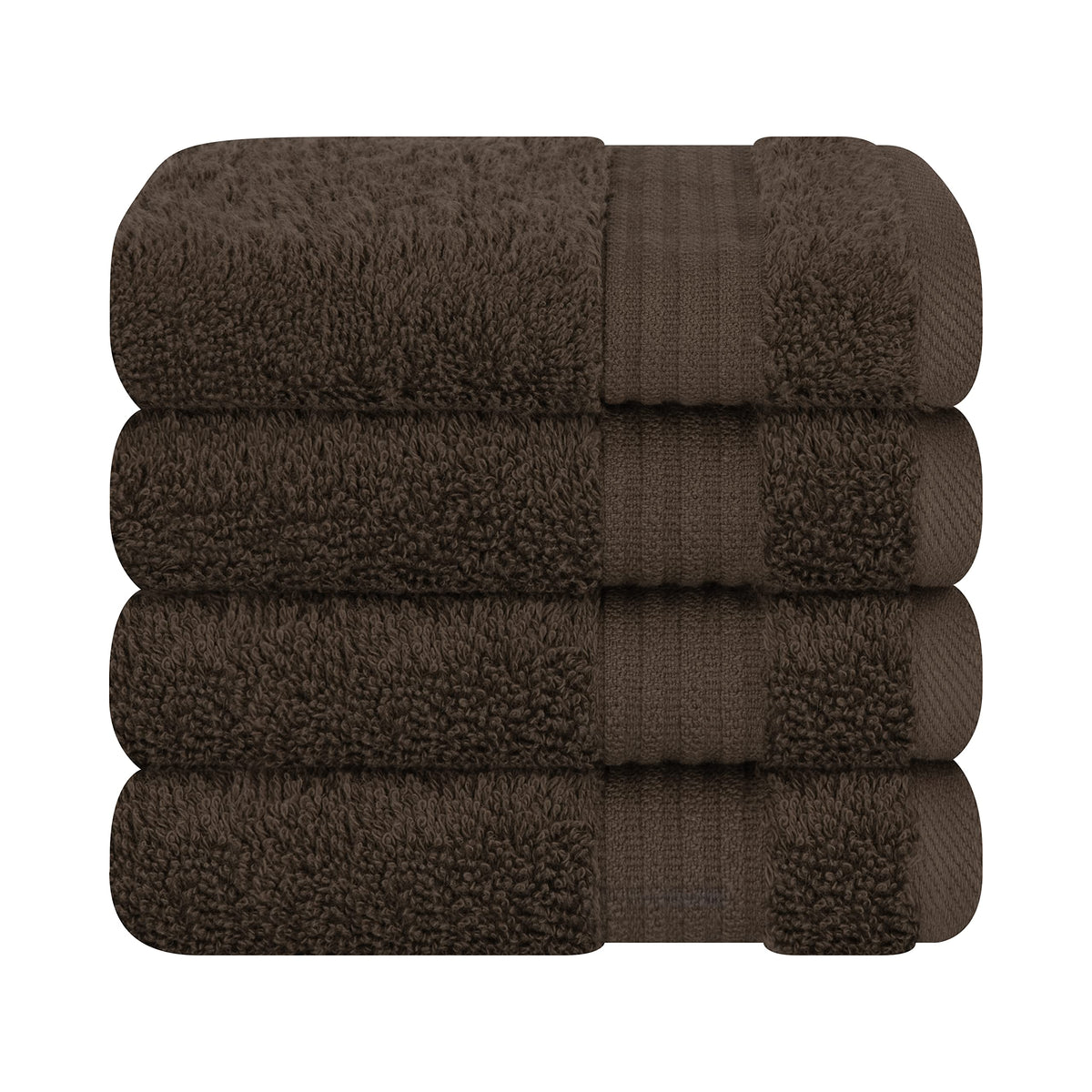 Cotton Paradise 100% Cotton Turkish Towel Set, Soft Absorbent Quick Dry, 6 Piece Towel Set, Beige