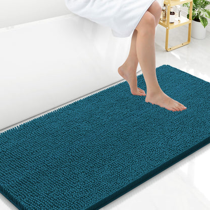 Arotive Bathroom Rugs 24x16, Soft Absorbent Shaggy Chenille Bath Rugs