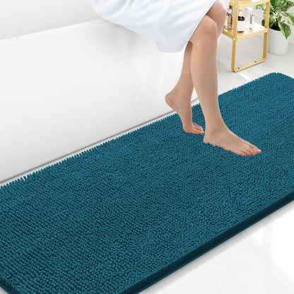 Arotive Bathroom Rugs 24x16, Soft Absorbent Shaggy Chenille Bath Rugs