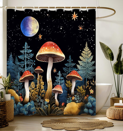 Bathroom Shower Curtain Cute Cortinas para Baño 72 x 72, Boho