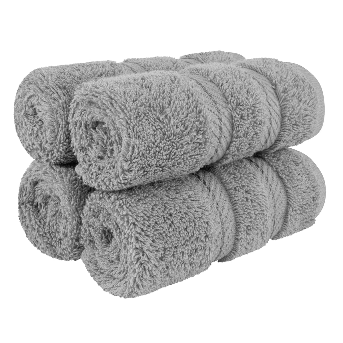 American Soft Linen 100% Cotton Luxury Turkish Towels, 4 PC Bath Towel Set