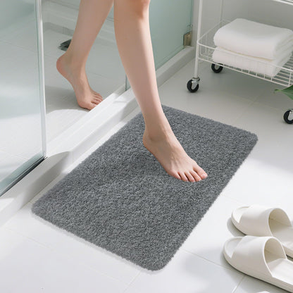 Pink Bathroom Rugs Non Slip 30"x20",Absorbent Bath Mat Quick Dry