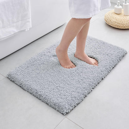 ILANGO Bathroom Rugs 32" × 20", Extra Soft Absorbent Microfiber Bath Rugs