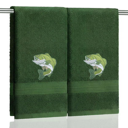 SmoothNovelty 2 Pcs Butterfly Hand Towels Purple Bathroom Decor 14x29 Inch