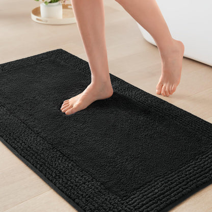Madison Park Splendor Reversible 100% Cotton Bath Rug, 21 x 34, White
