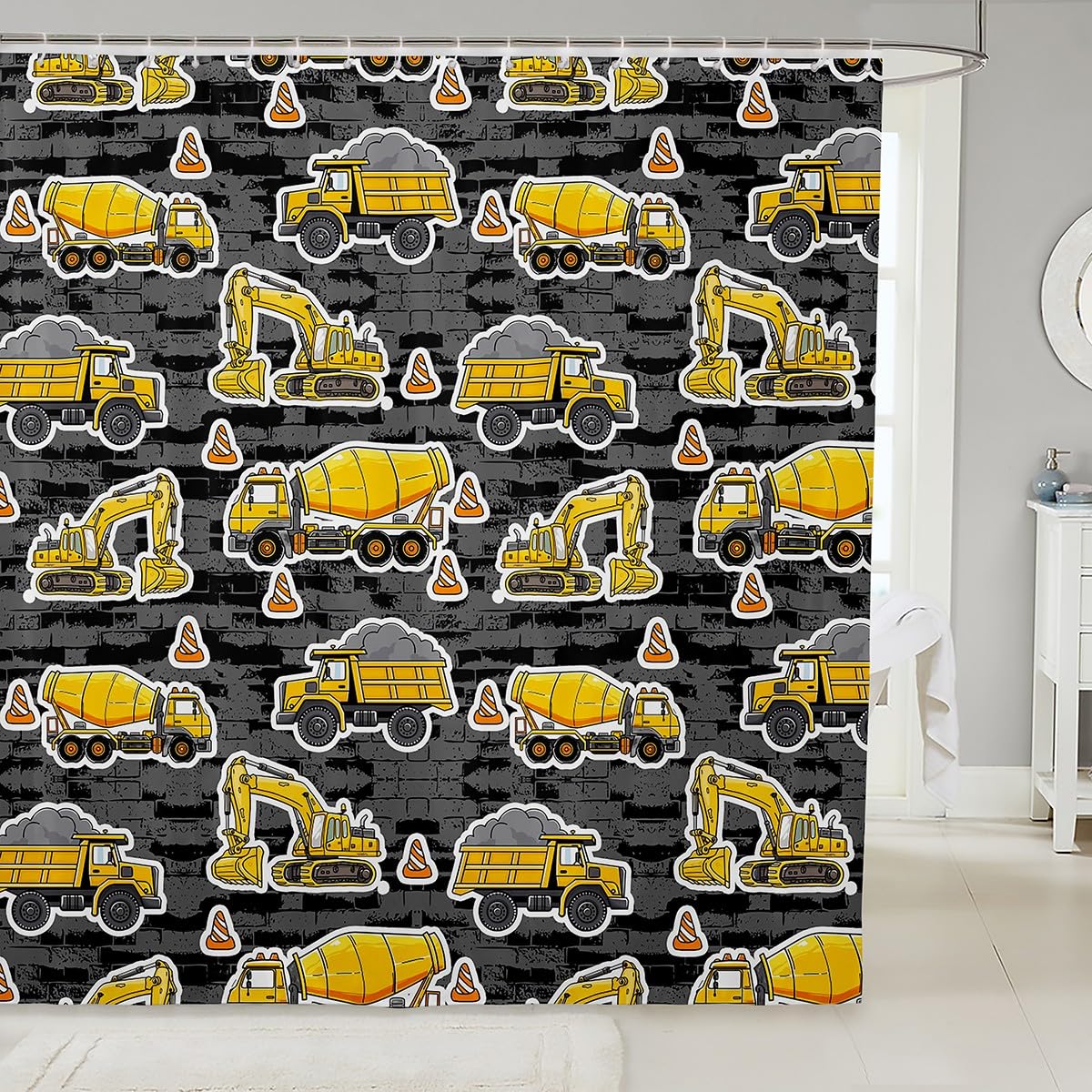 Leopard Print Shower Curtain Cheetah Safari Animal Bath Curtain Geometric Bathroom Shower Curtain Modern Abstract Pattern Bathroom Curtains Waterproof Cloth Fabric for Bathroom Decor 72" W x 72" L