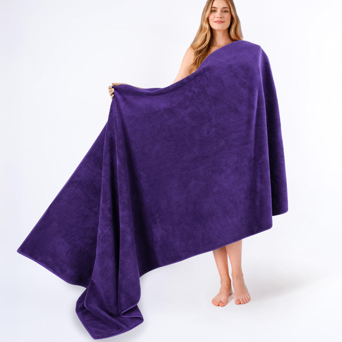 American Soft Linen 100% Cotton Luxury Turkish Towels, 4 PC Bath Towel Set