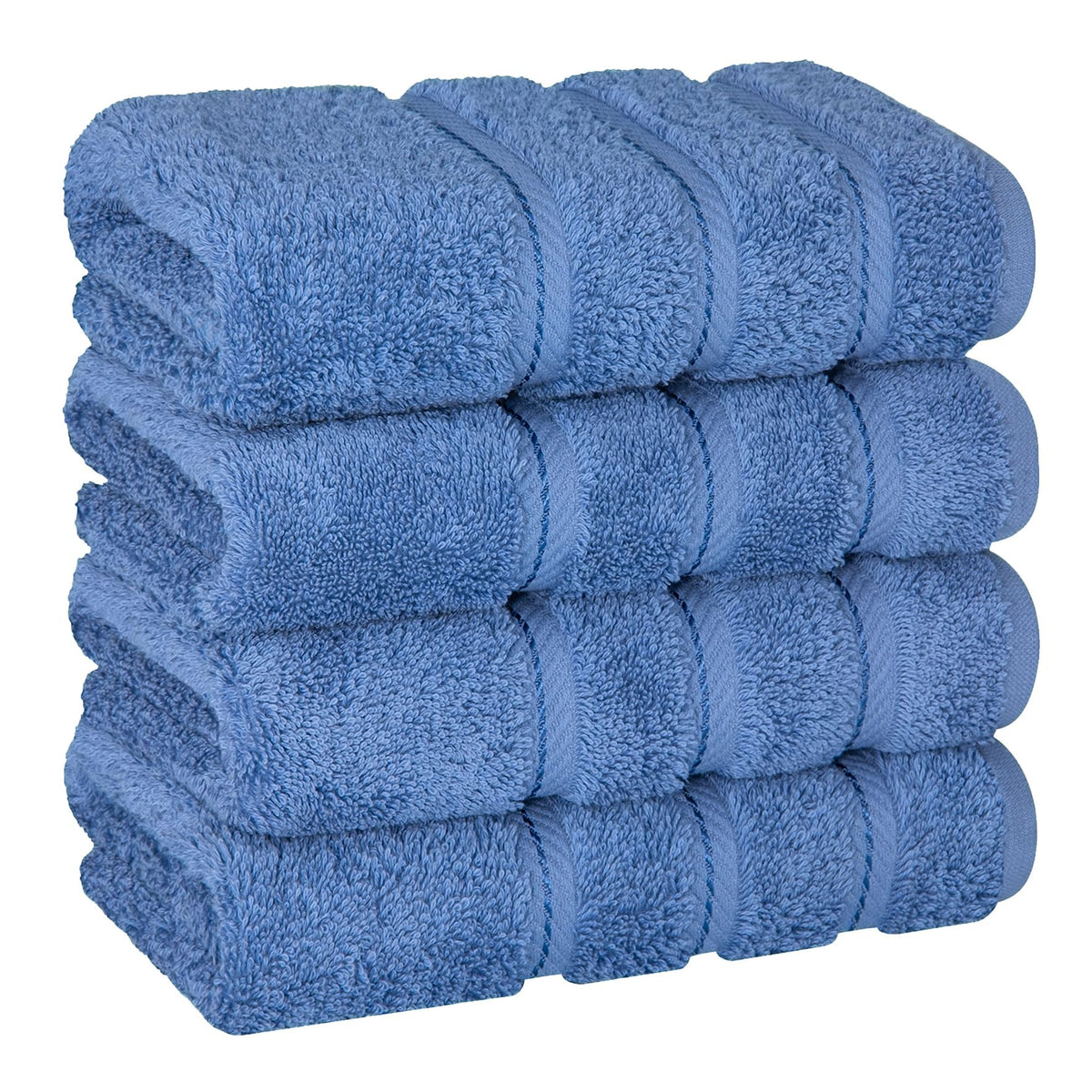 American Soft Linen 100% Cotton Luxury Turkish Towels, 6 Piece Towel Set