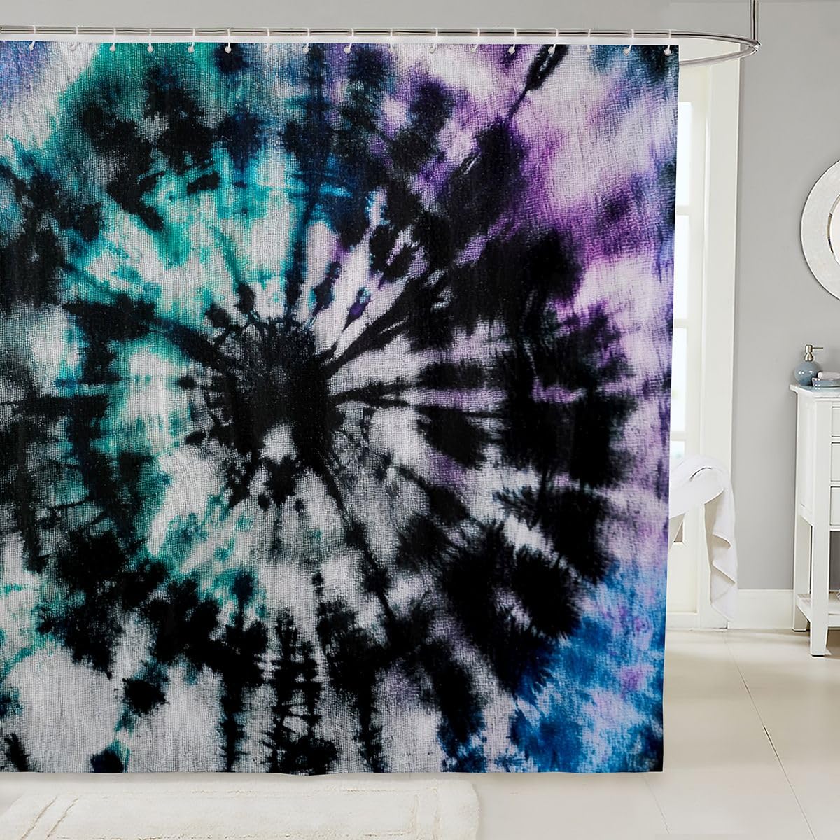 Leopard Print Shower Curtain Cheetah Safari Animal Bath Curtain Geometric Bathroom Shower Curtain Modern Abstract Pattern Bathroom Curtains Waterproof Cloth Fabric for Bathroom Decor 72" W x 72" L