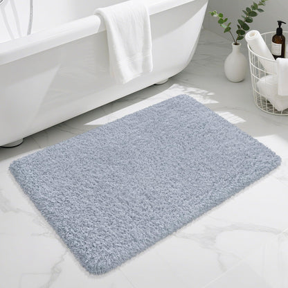 Pink Bathroom Rugs Non Slip 30"x20",Absorbent Bath Mat Quick Dry