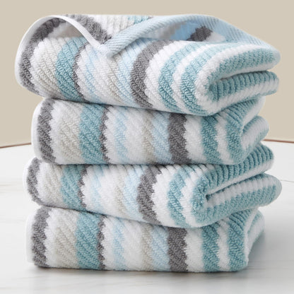 VOOVA & MOVAS Hand Towels 4 Pack, 100% Cotton, 16x27 in, Sage Beige