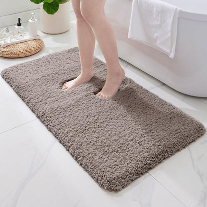 ILANGO Bathroom Rugs 32" × 20", Extra Soft Absorbent Microfiber Bath Rugs