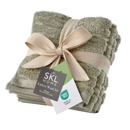 SKL Home CloudSoft Bath Towel, 100% Cotton Luxury, Teal