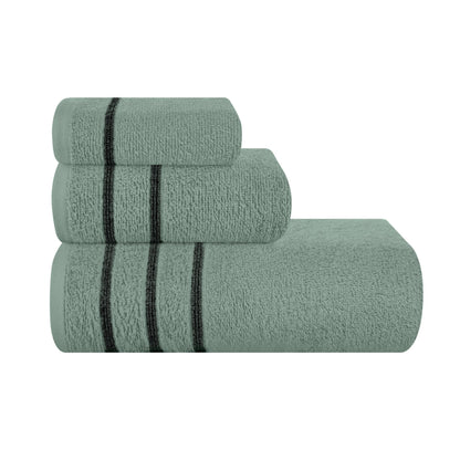 MyOwn Ultra Soft 6 Pack Cotton Towel Set, Contains 2 Bath Towels 28x55 inch, 2 Hand Towels 16x24 inch & 2 Wash Coths 12x12 inch, Ideal Everyday use, Compact & Lightweight - Pink, 71662
