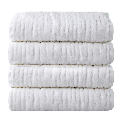 SKL Home CloudSoft Bath Towel, 100% Cotton Luxury, Teal