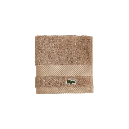 Lacoste Heritage 100% Supima Cotton Bath Towel 30" x 54", White