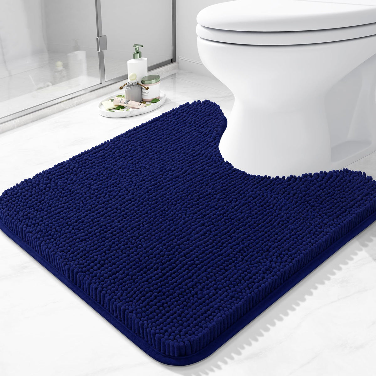 Arotive Bathroom Rugs 24x16, Soft Absorbent Shaggy Chenille Bath Rugs