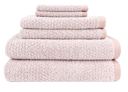 Everplush Diamond Collection 6-Piece Bath Sheet Towel Set, Soft Plush Jacquard Luxury Bath Towels,Highly Absorbent & Fast-Drying Luxury Towels Sets for Bathroom,Shower, or Spa(Brown, Bath Sheet 6PK)