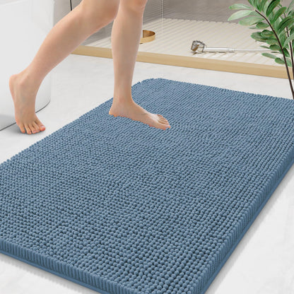 Arotive Bathroom Rugs 24x16, Soft Absorbent Shaggy Chenille Bath Rugs