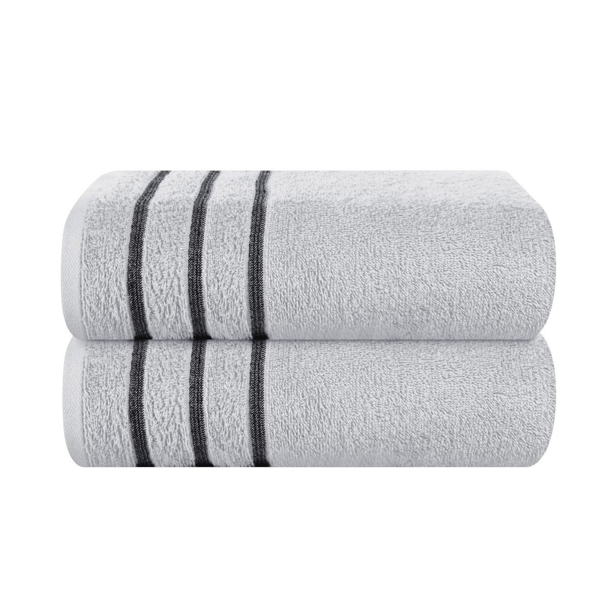 MyOwn Ultra Soft 6 Pack Cotton Towel Set, Contains 2 Bath Towels 28x55 inch, 2 Hand Towels 16x24 inch & 2 Wash Coths 12x12 inch, Ideal Everyday use, Compact & Lightweight - Pink, 71662