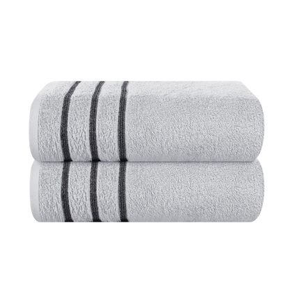 MyOwn Ultra Soft 6 Pack Cotton Towel Set, Contains 2 Bath Towels 28x55 inch, 2 Hand Towels 16x24 inch & 2 Wash Coths 12x12 inch, Ideal Everyday use, Compact & Lightweight - Pink, 71662