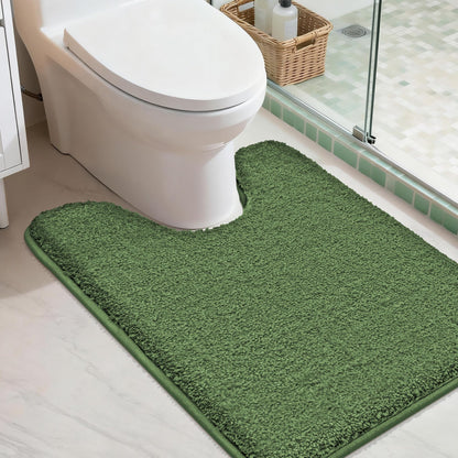 COSY HOMEER Extra Thick Bath Rugs for Bathroom Non Slip Bath Mat 20x32 Navy