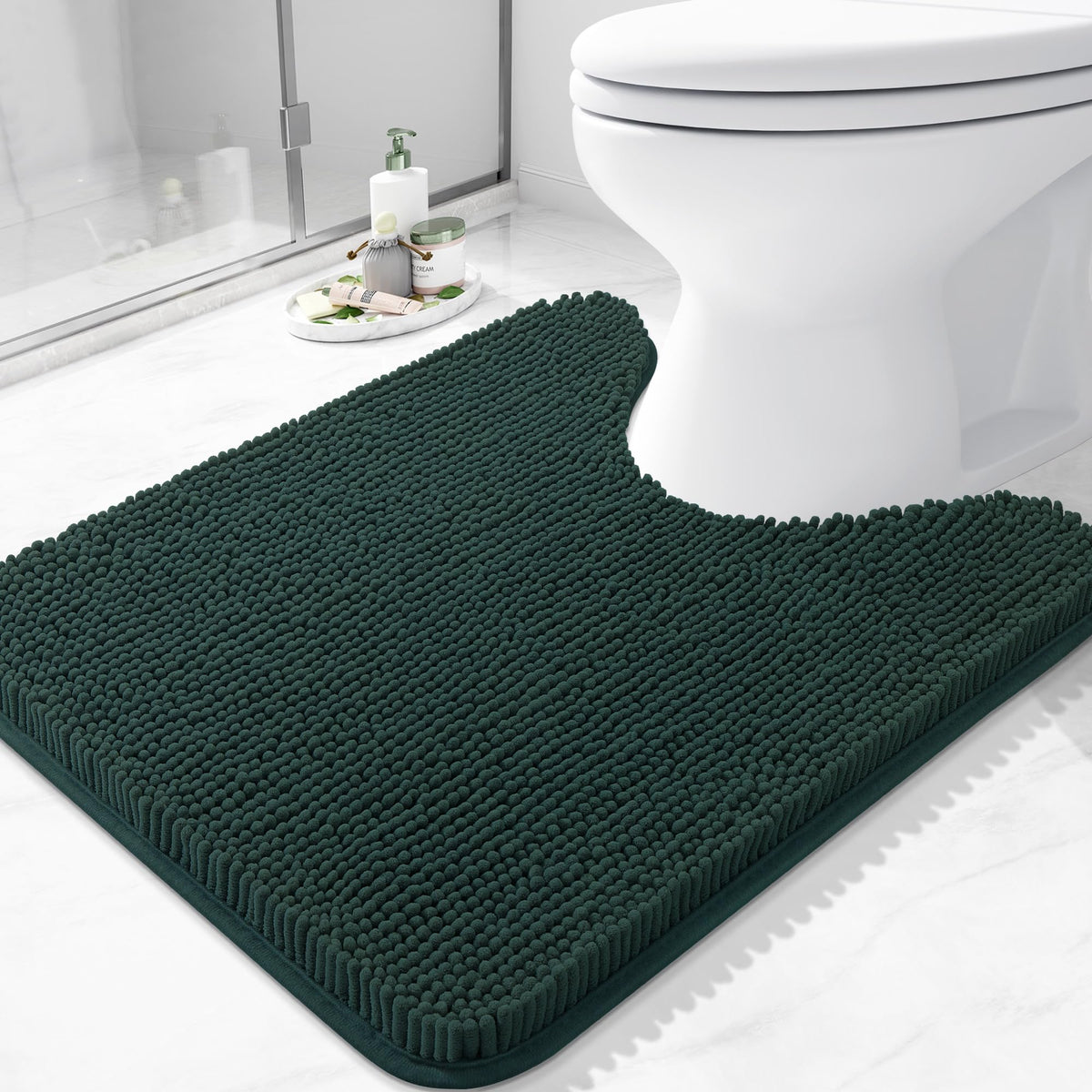 Arotive Bathroom Rugs 24x16, Soft Absorbent Shaggy Chenille Bath Rugs